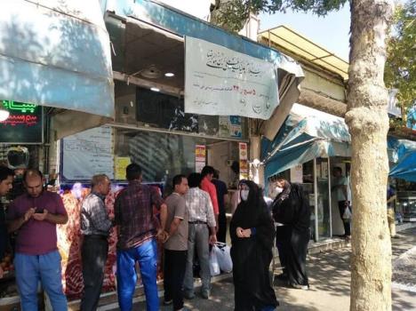 استقرار کانکس های سیار نانوایی از جانب هیئت های مذهبی در مشهد