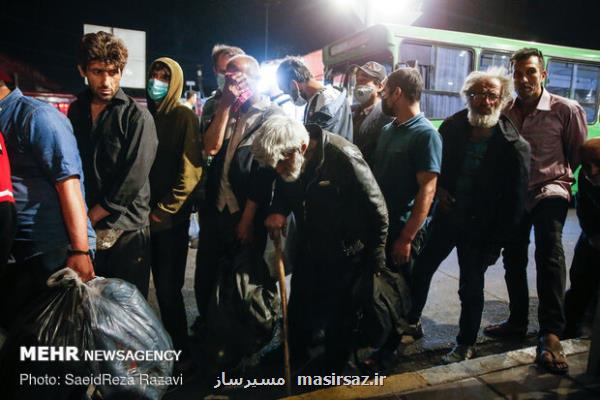 کاهش ۷۰ درصدی افراد بی خانمان در تهران