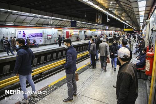 ساعت کار مترو تهران تغییر کرد