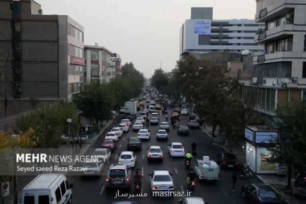 شاخص آلودگی هوای تهران روی عدد ۸۱ است