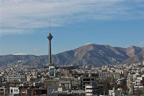 کیفیت هوای تهران قابل قبول است