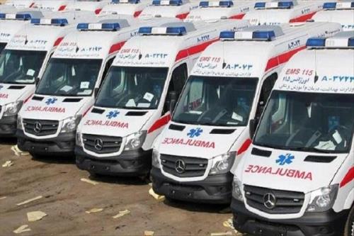 آماده باش اورژانس در مهمونی 10 کیلومتری عید غدیر