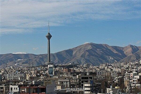 هوای پایتخت در وضعیت قابل قبول قرار دارد