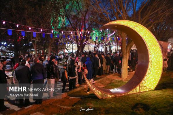 برگزاری افطارخانه و جشنواره نور در بلوار کشاورز طی ماه رمضان