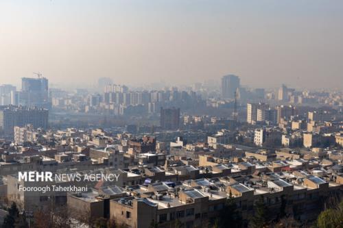 هوای تهران در وضعیت نارنجی و آلوده قرار گرفت