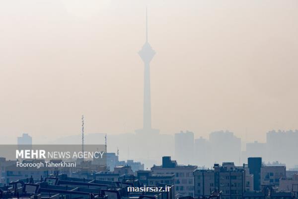 هوای تهران بازهم در وضعیت قرمز و ناسالم می باشد