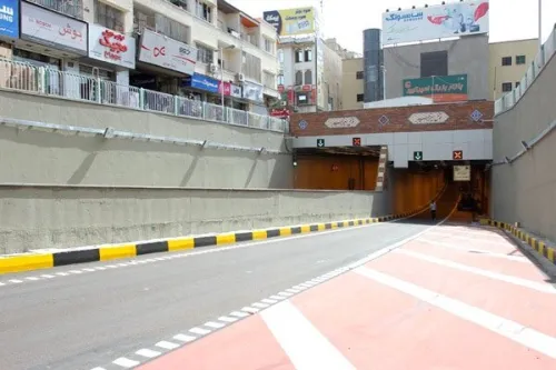 امشب هر دو دهانه تونل امیرکبیر و باند جنوبی تونل شهدای غزه مسدود است