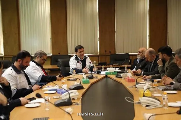 جلسه مشترک سازمان پیشگیری و مدیریت بحران شهر تهران و شرکت مترو