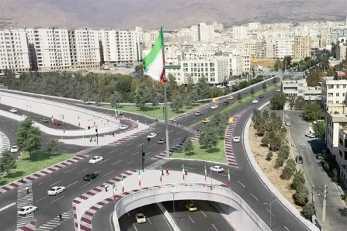زمان گشایش زیرگذر بزرگراه حکیم-تعاون