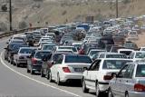 آخرین وضعیت جاده های كشور، ترافیك سنگین در محور چالوس