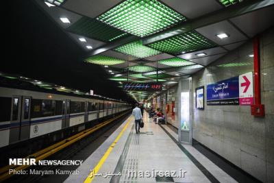 تكمیل مترو تهران ۲۰۰ هزار میلیارد اعتبار نیاز دارد