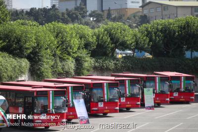 اختصاص ۶۰۰ دستگاه اتوبوس شهرداری تهران برای اربعین