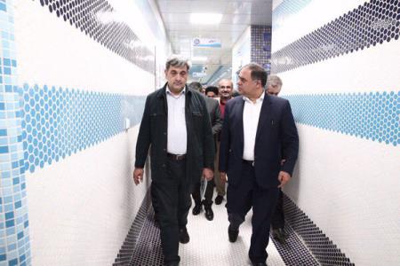 بازدید شهردار تهران از گذر نوآوری در میدانگاه هفت تیر
