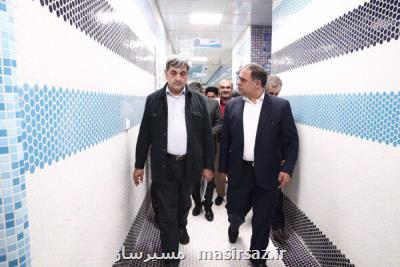 بازدید شهردار تهران از گذر نوآوری در میدانگاه هفت تیر