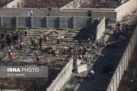 اختتام عملیات جمع آوری اجساد جانباختگان سانحه سقوط هواپیمای اوكراینی