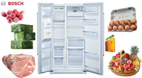یخچال ساید بای ساید بوش KAD80A404