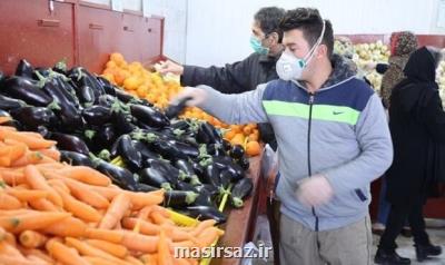 هزینه آذین بندی میادین میوه و تره بار صرف تهیه ماسك و دستكش شد
